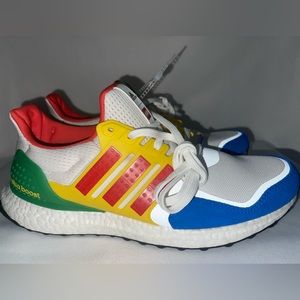 Adidas Ultraboost DNA XLE running shoes LEGO edition.